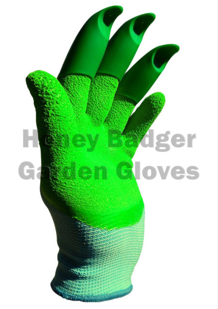 honey badger garden glove